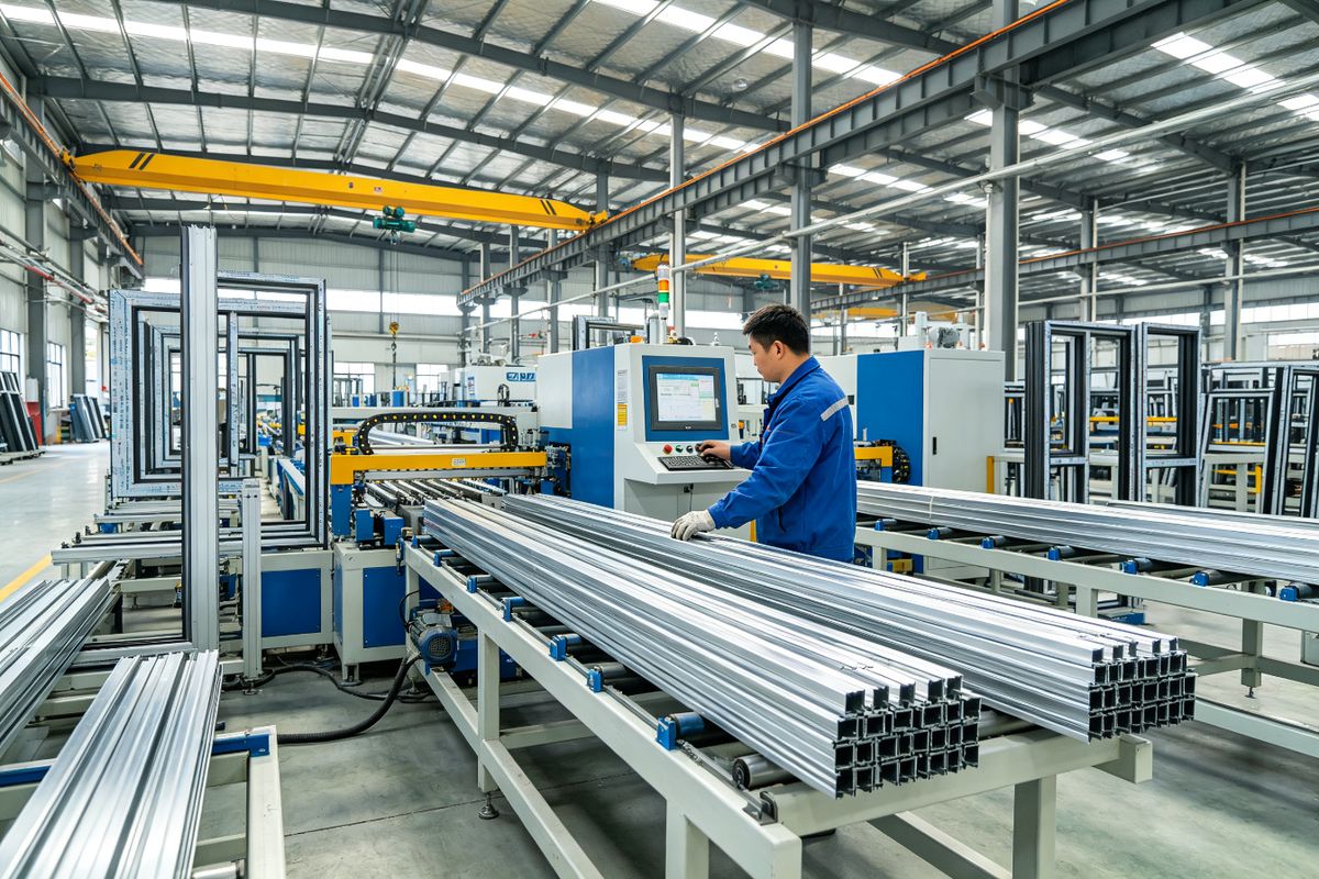 Jinjiang modern factory production line
